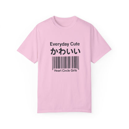 Everyday Cute - Japanese Graphic Barcode T-Shirt