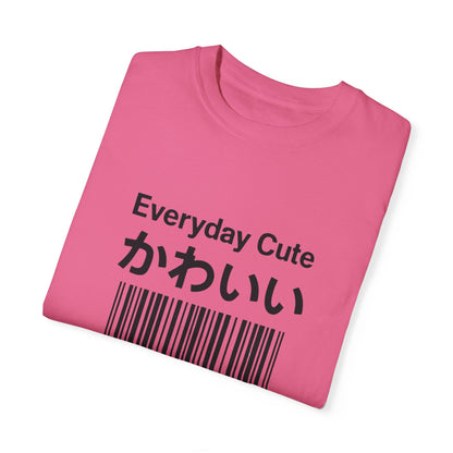 Everyday Cute - Japanese Graphic Barcode T-Shirt