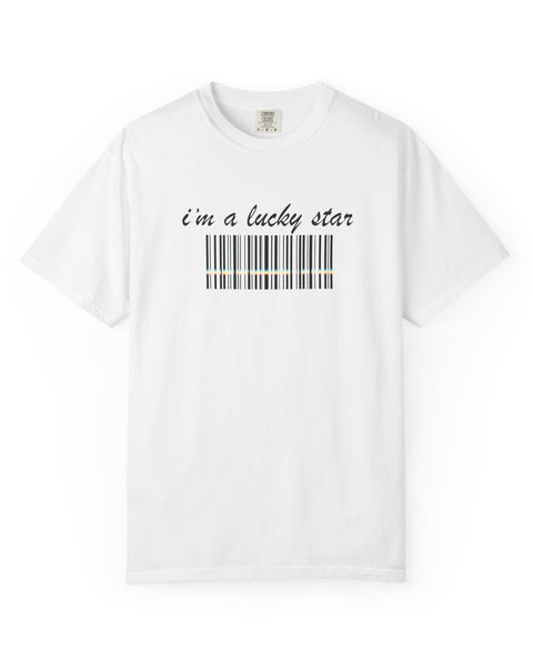 I'm a Lucky Star - Graphic Barcode T-Shirt