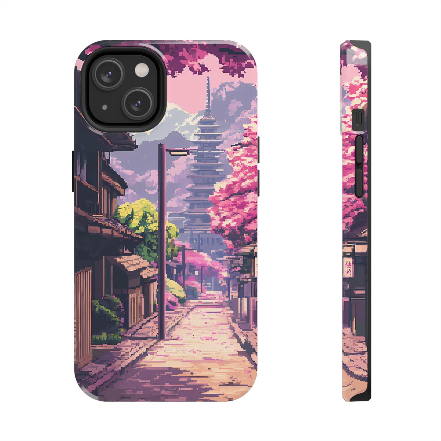 Temple Street - Anime Cherry Blossom Phone Case