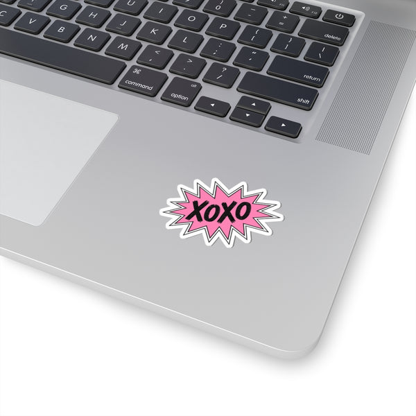 XOXO - Pink Pop-Art Sticker