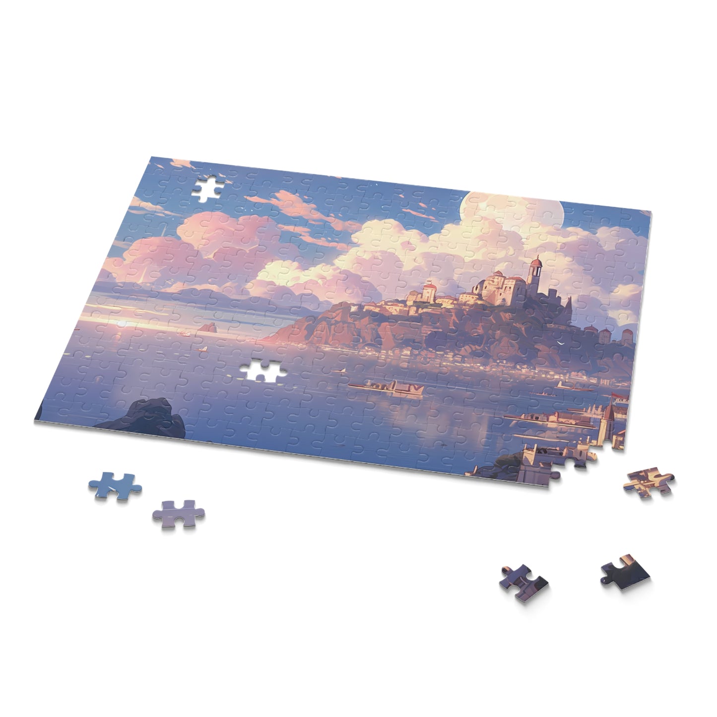 Erlei Harbor - Anime Jigsaw Puzzle