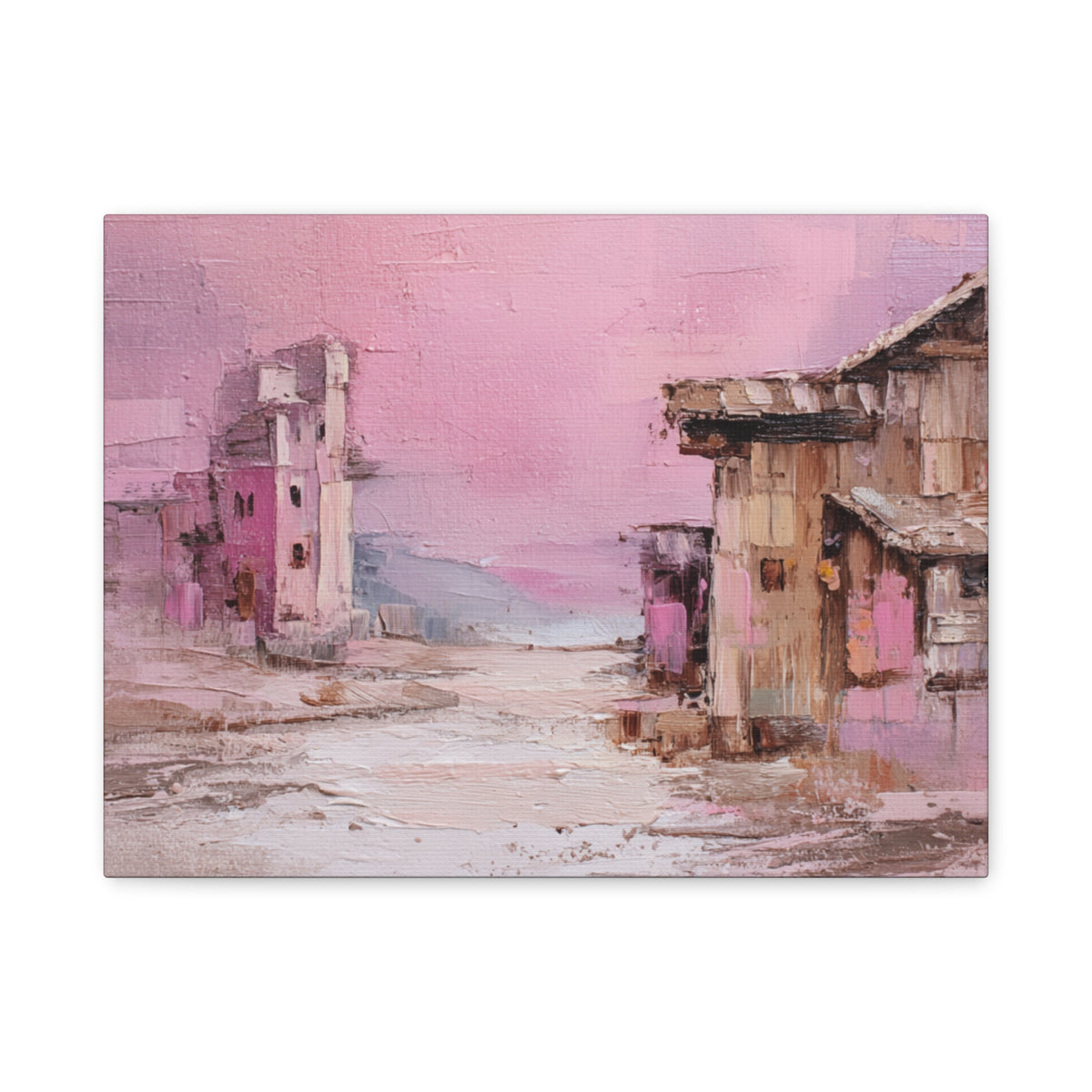 Desert Frontier - Abstract Pastel Wall Art