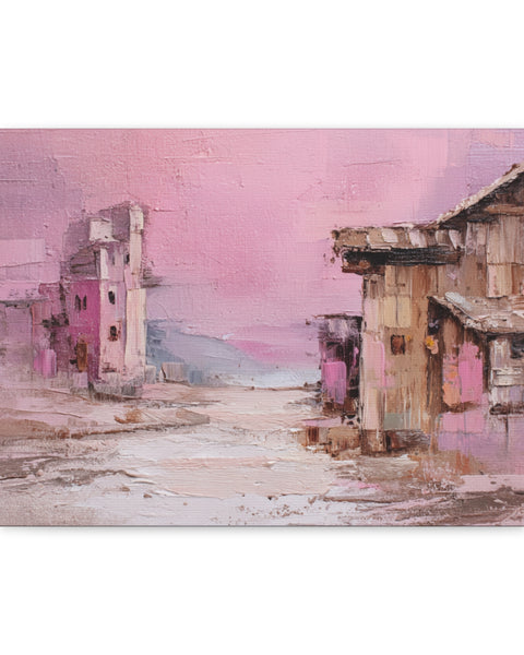 Desert Frontier - Abstract Pastel Wall Art