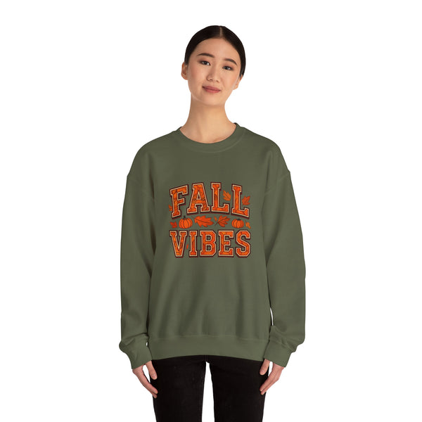 Fall Vibes - Cute Fall Graphic Sweatshirt
