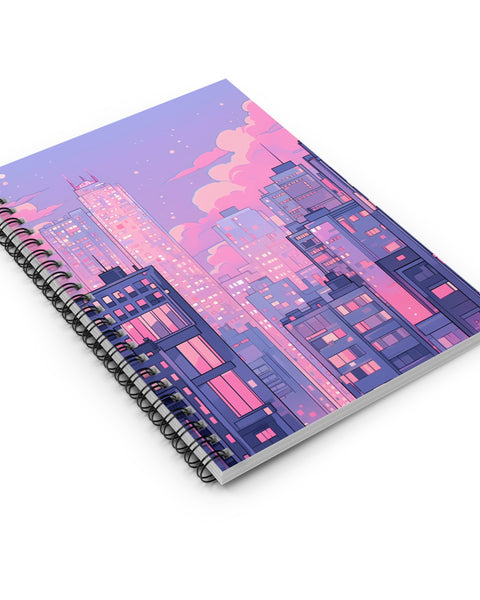 Amethyst Nights - Lofi Anime Notebook