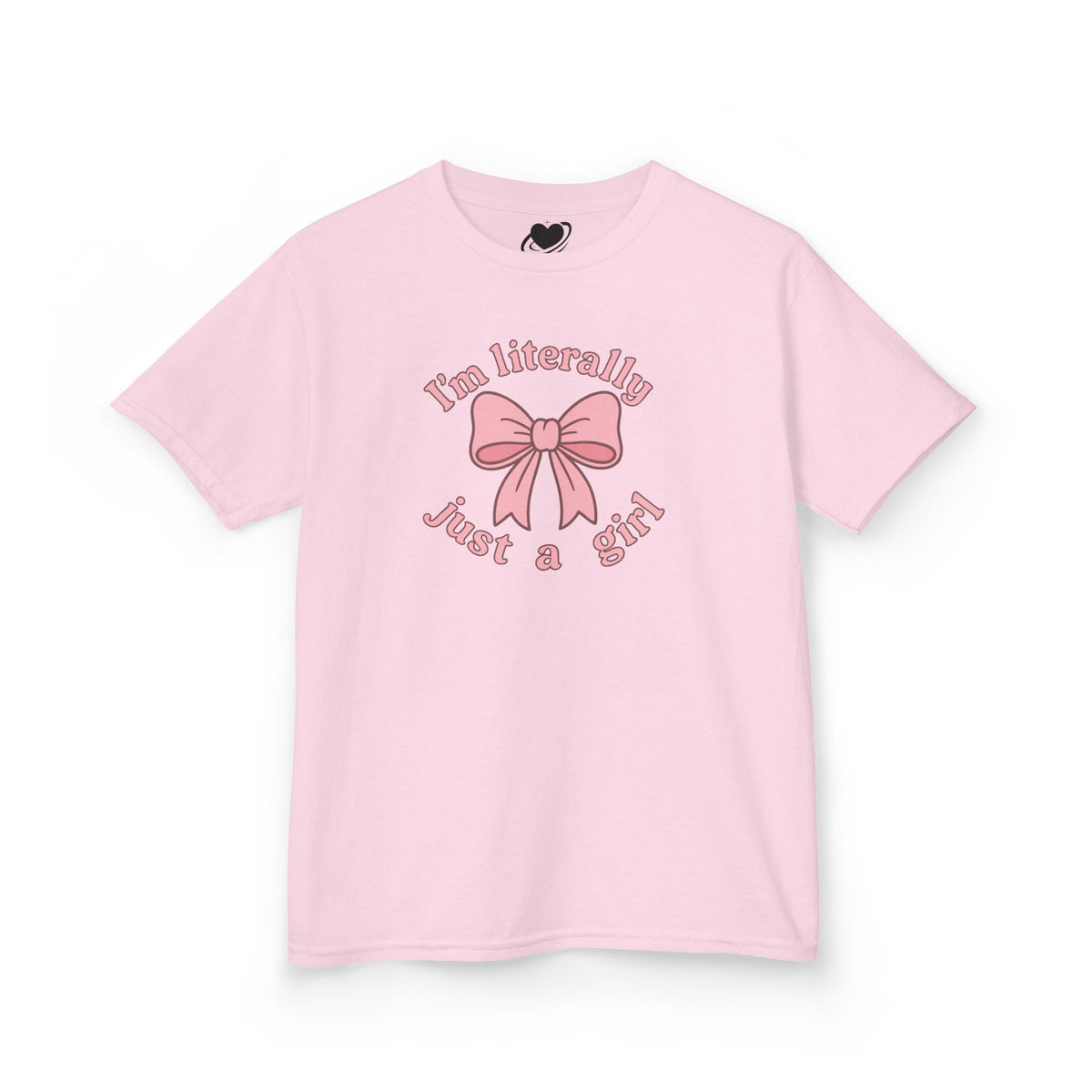 Literally Just a Girl Graphic Baby Tee
