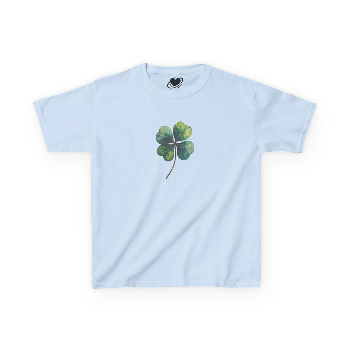 Y2K Four Leaf Clover Baby Tee 🍀