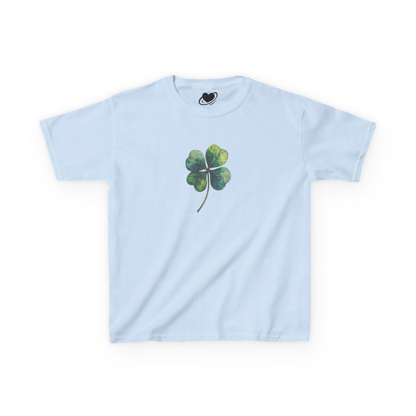 Y2K Four Leaf Clover Baby Tee 🍀