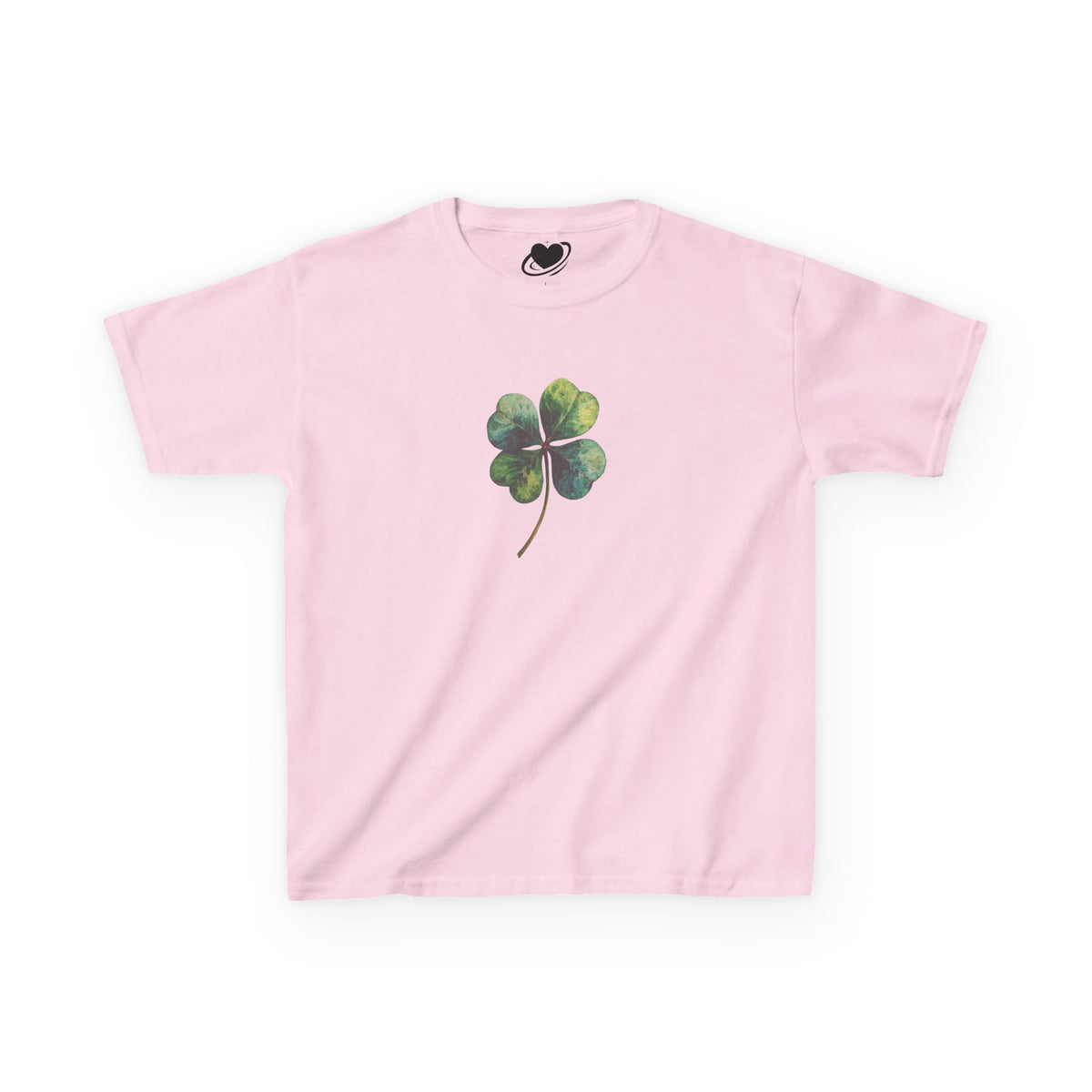 Y2K Four Leaf Clover Baby Tee 🍀