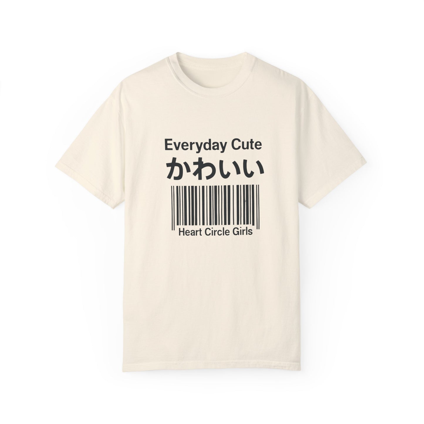Everyday Cute - Japanese Graphic Barcode T-Shirt
