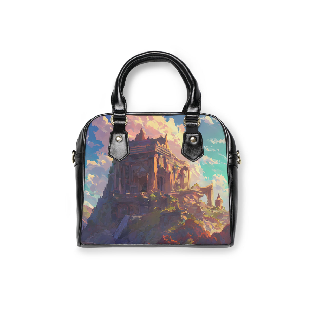 Castle by the Sea - Fantasy Anime Handbag
