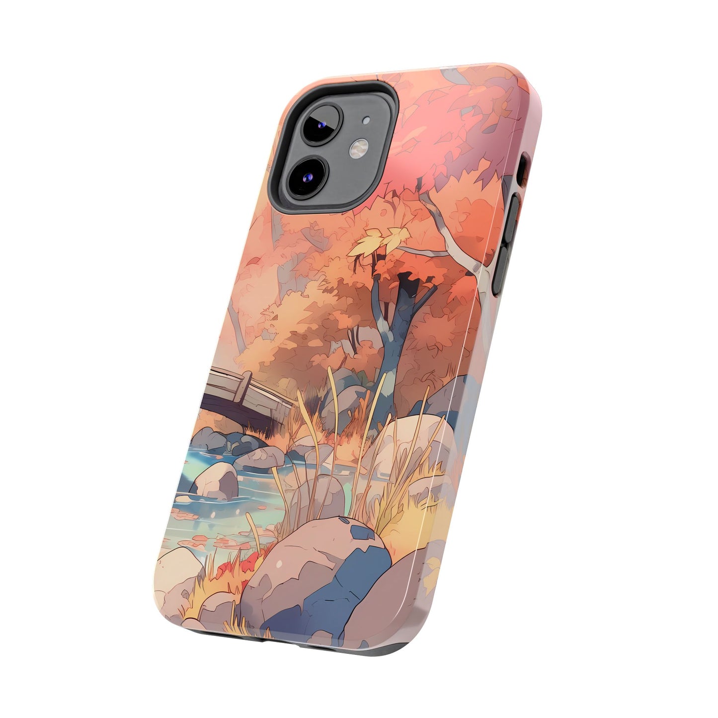 Amberglow - Anime Fall Phone Case