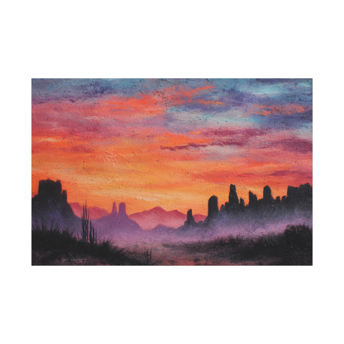 Last Light - Textured Fantasy Wall Art