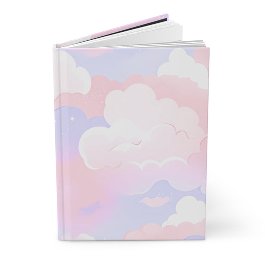 Pastel Clouds - Cute Hardcover Journal