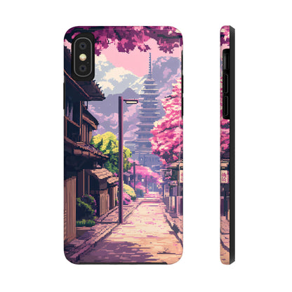 Temple Street - Anime Cherry Blossom Phone Case