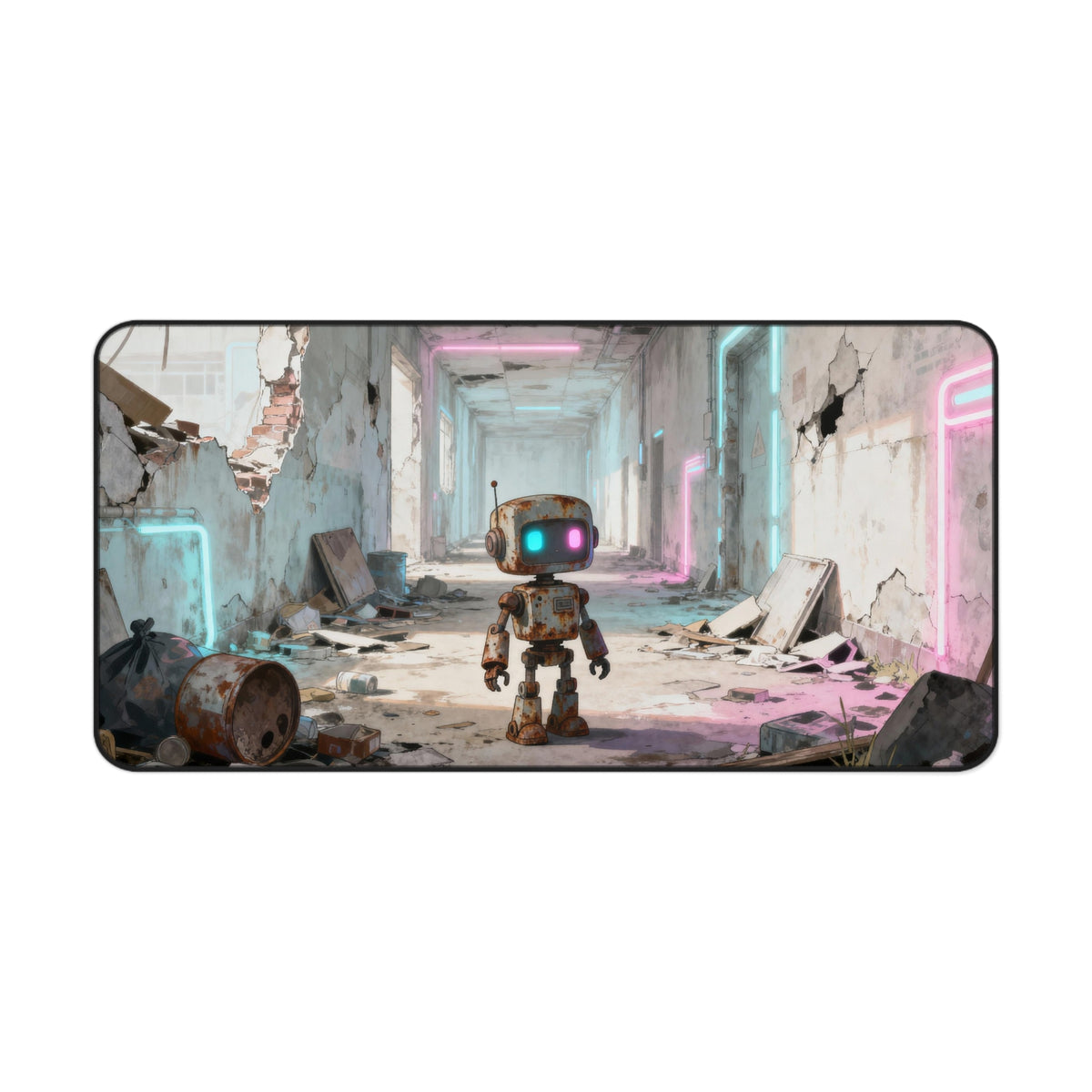 Lonely Outpost - Anime Desk Mat