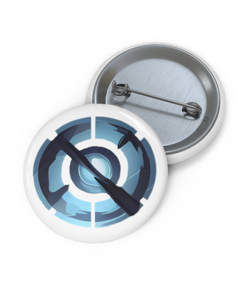 Metal Element Sigil - Button Pin