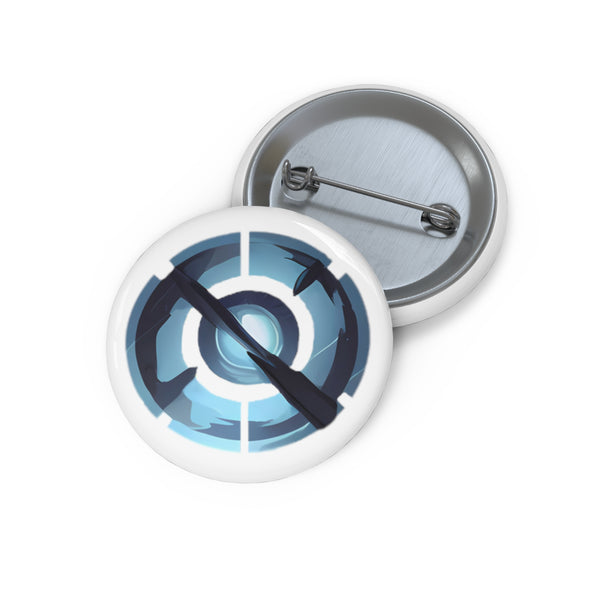 Metal Element Sigil - Button Pin