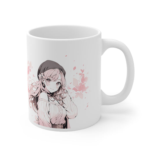 Sepia Spring - Cute Anime Mug