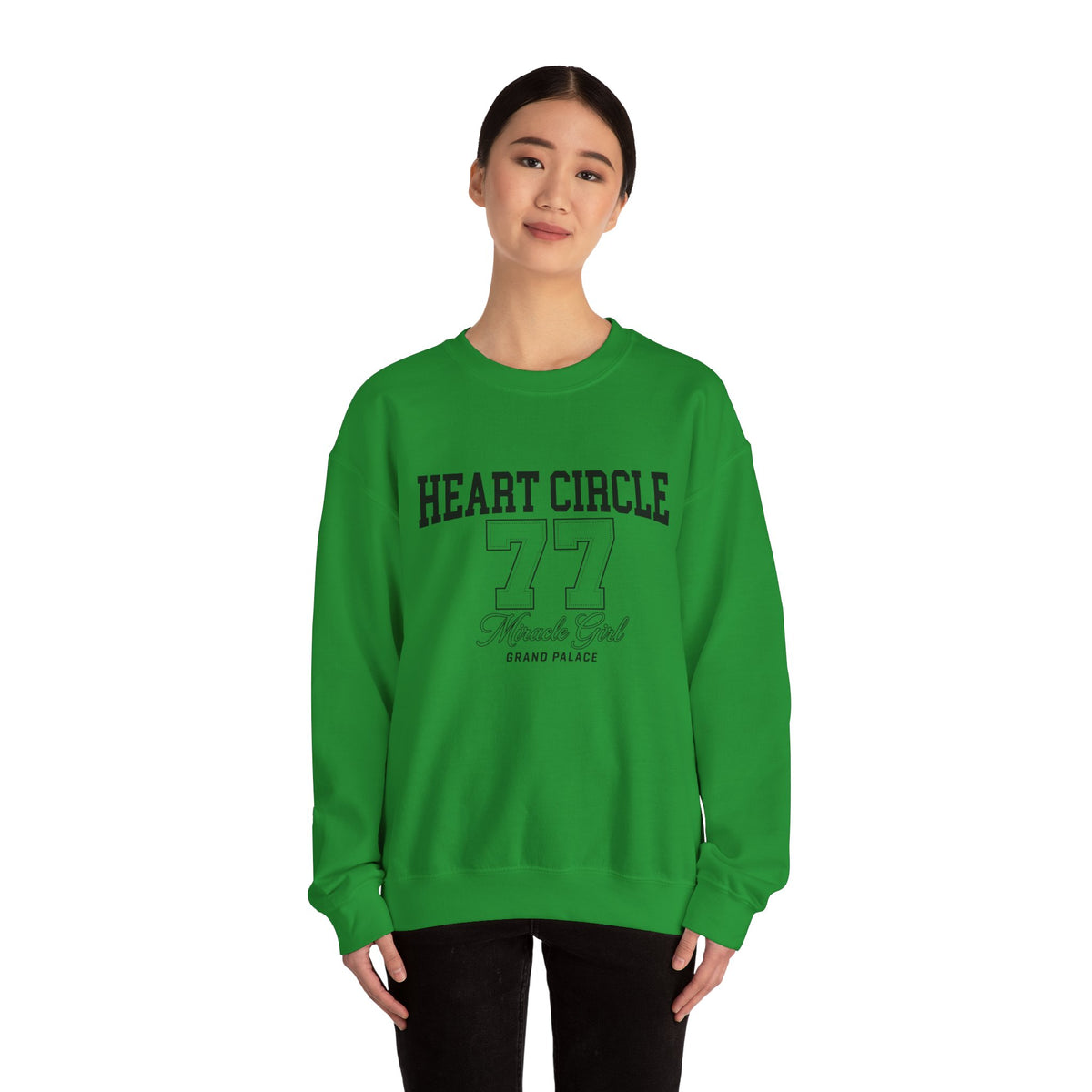 Miracle Girl 77 - Official Heart Circle Collegiate Sweatshirt