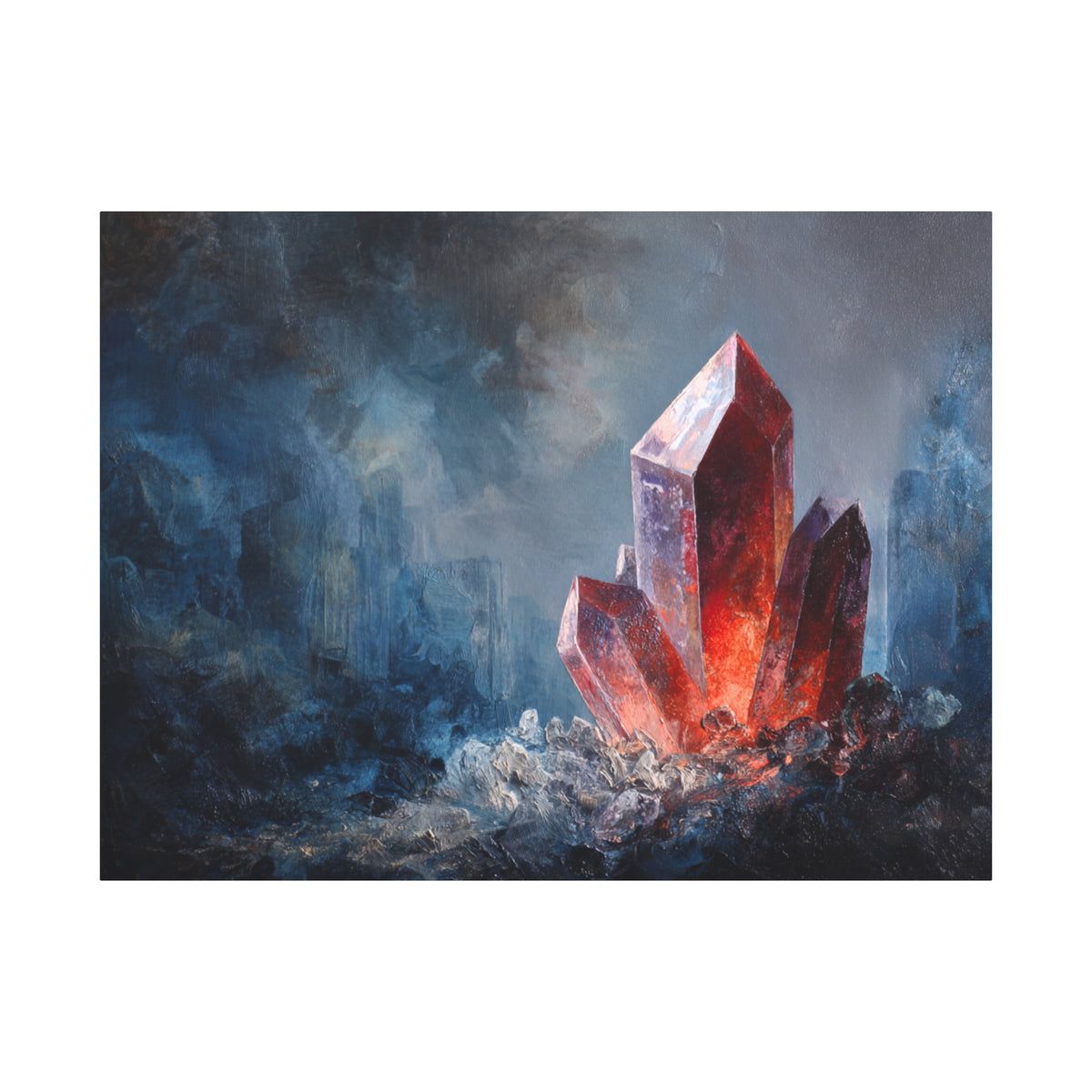 Spinel Cluster - Fantasy Wall Art