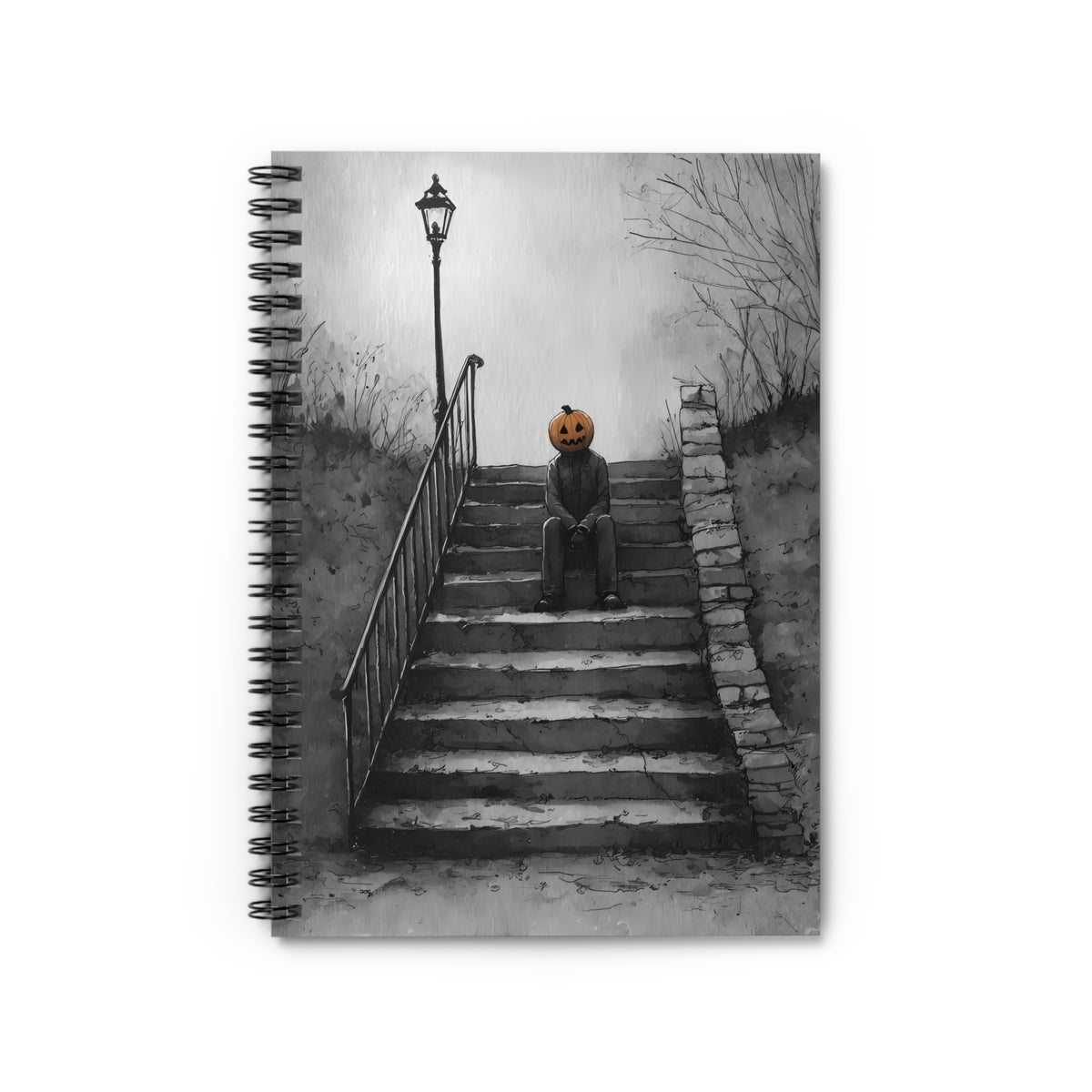 October Man - Fall Themed Notebook