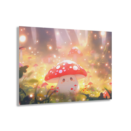Forest Floor - Cute Anime Glass Painting 🍄