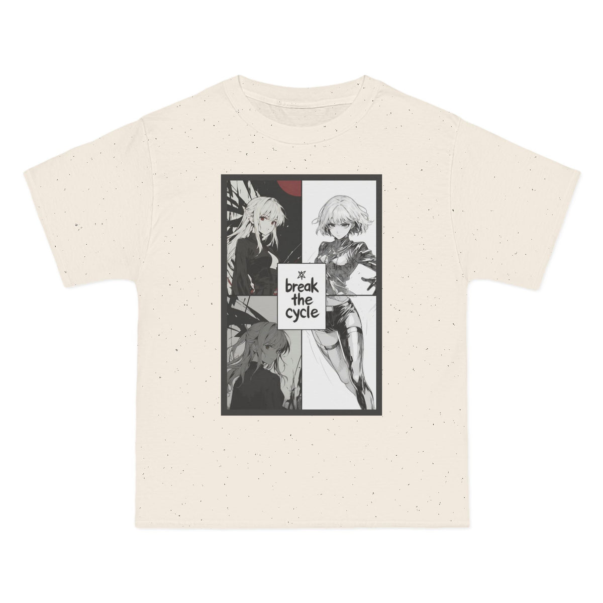 Break The Cycle - Oversized Anime T-Shirt