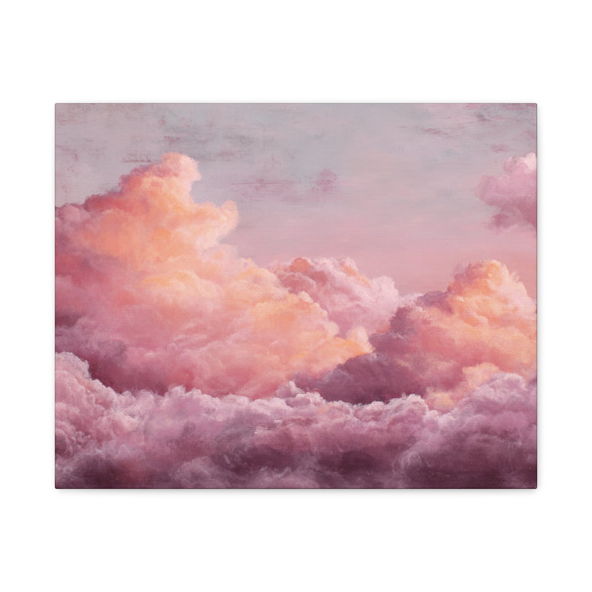 Rosy Skyscape - Pink Pastel Wall Art