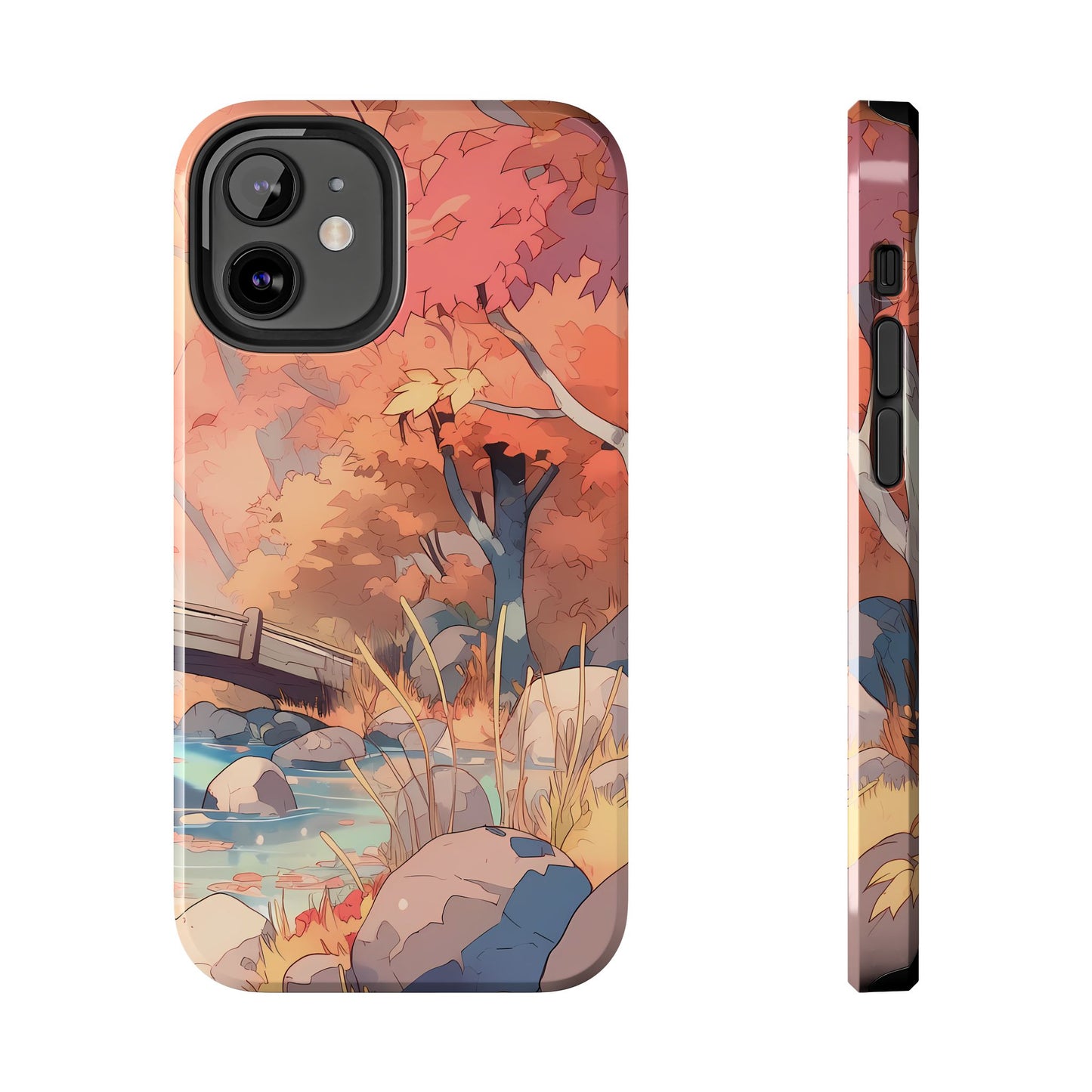 Amberglow - Anime Fall Phone Case