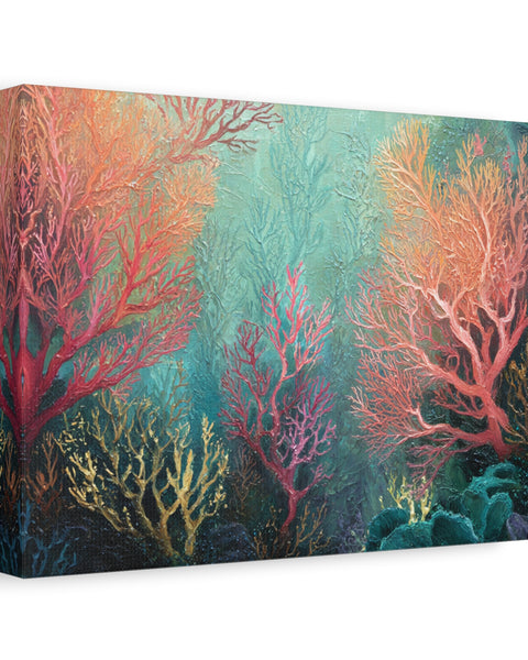 Rainbow Reef - Textured Undersea Wall Art