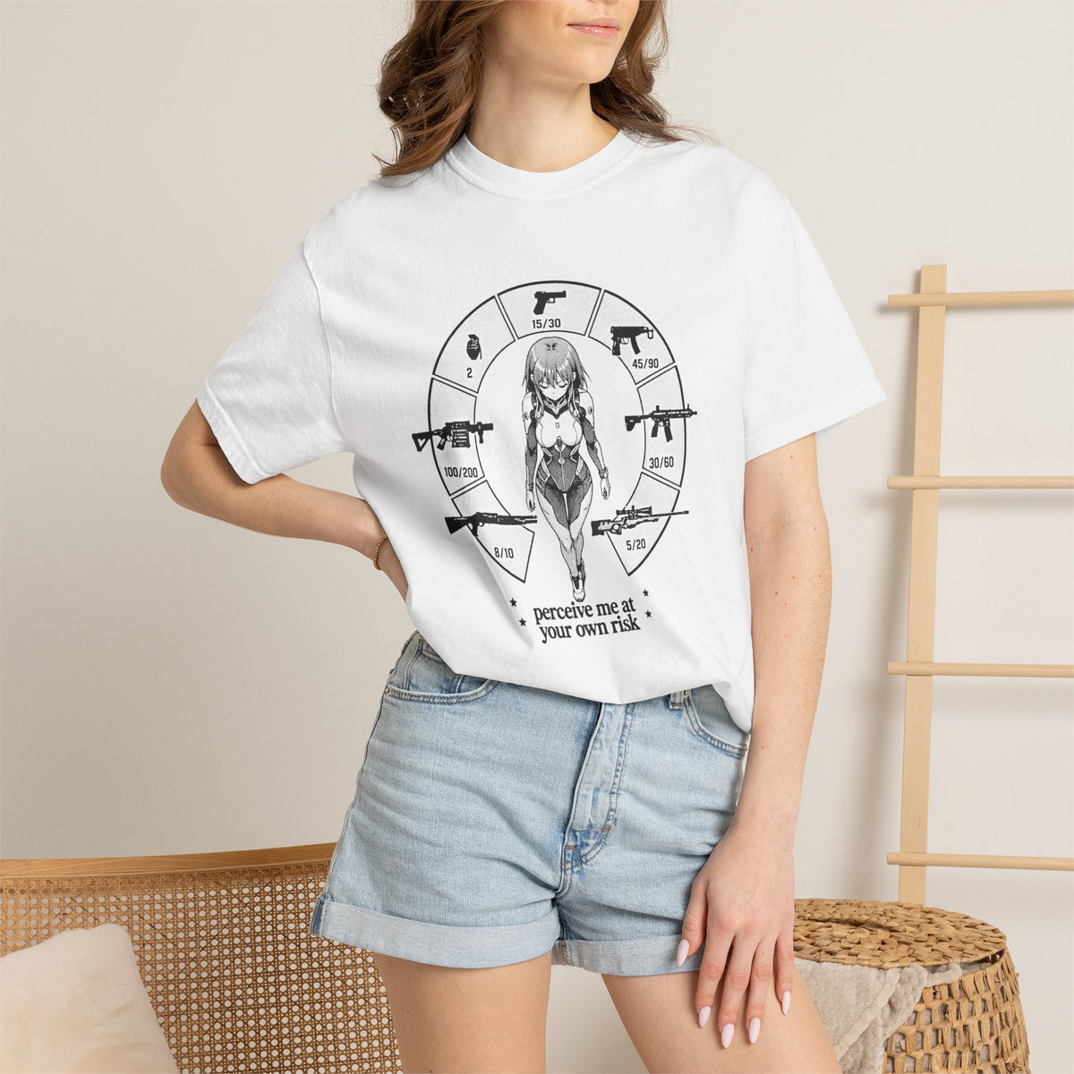 Perceive Me at Your Own Risk - Anime T-shirt
