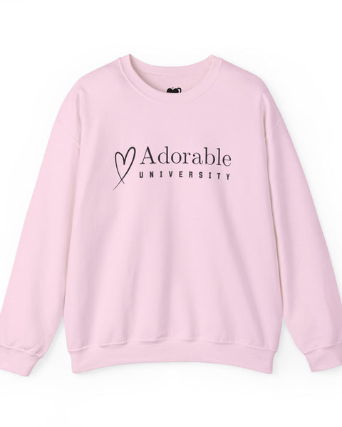 Adorable University Official Crewneck - Vintage College Sweatshirt