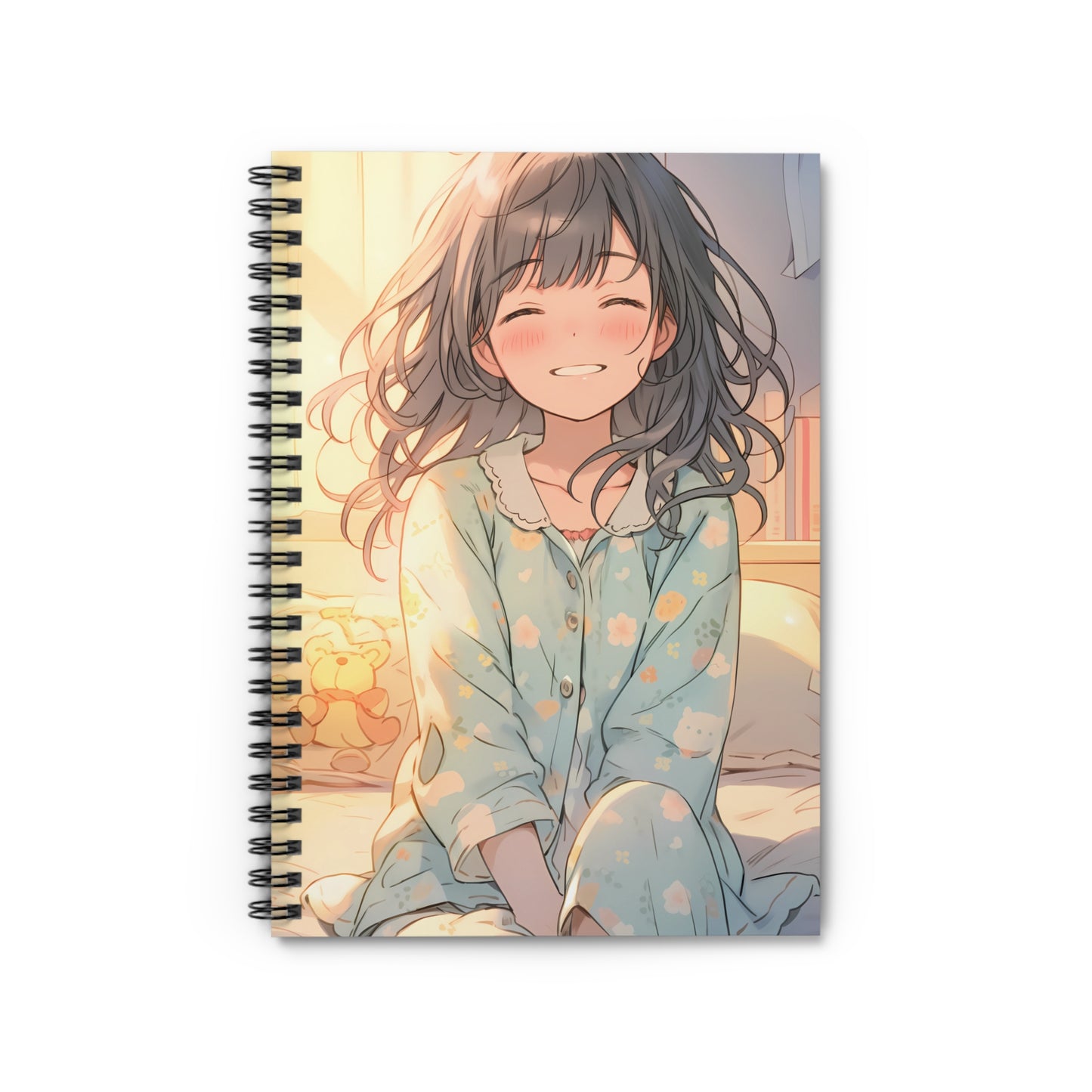 Good Morning - Anime Girl Notebook