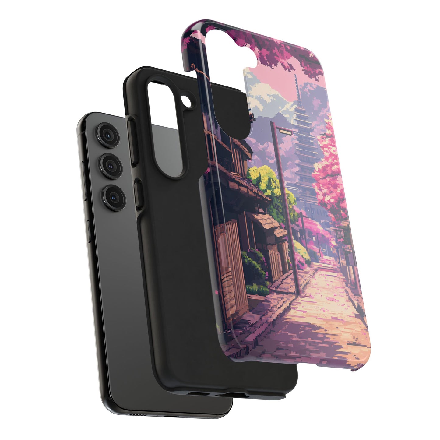 Temple Street - Anime Cherry Blossom Phone Case