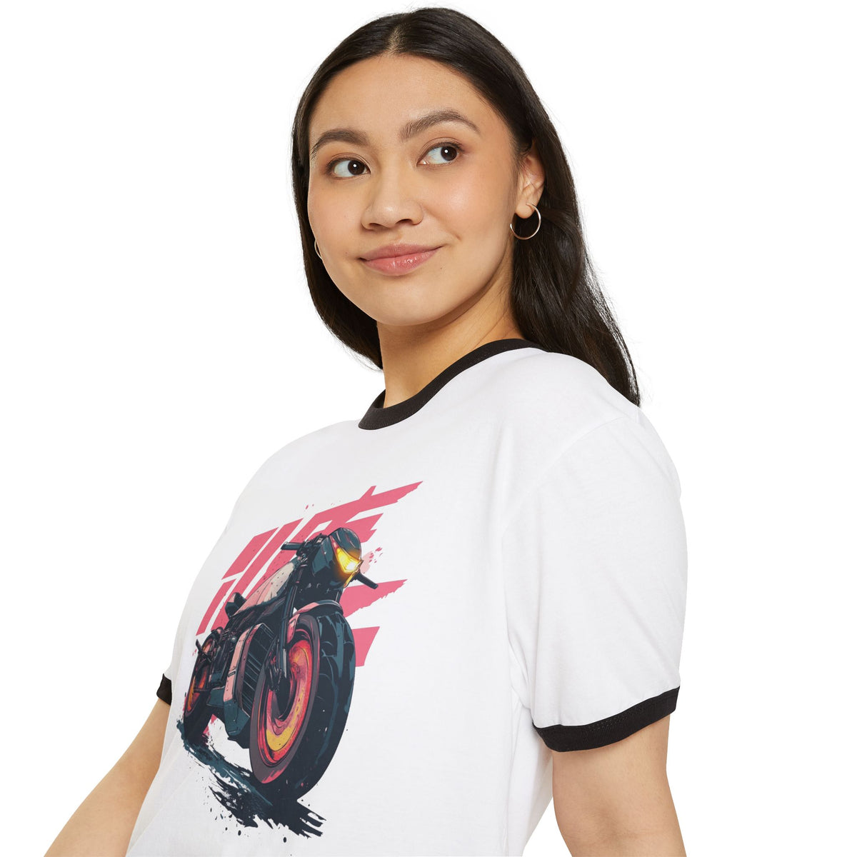 Deception Road - Retro Anime Motorcycle T-Shirt