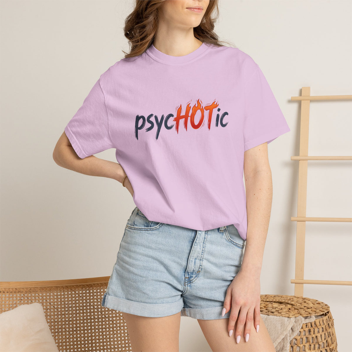 PsycHOTic - Flame Graphic T-Shirt