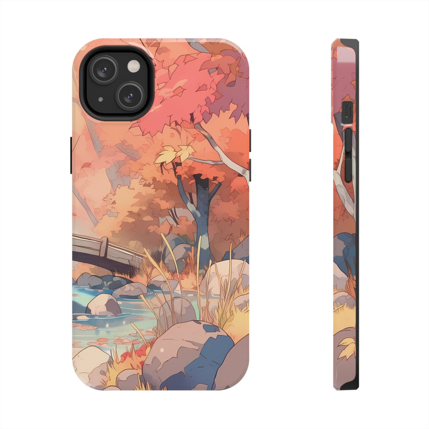 Amberglow - Anime Fall Phone Case