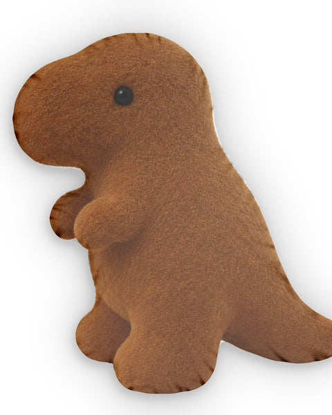 Peanut Butter Rex - Cute Dinosaur Nugget Plush Pillow