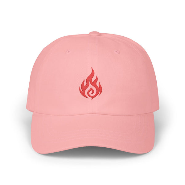 Symbol of Fire - Embroidered Cotton Baseball Cap
