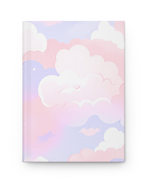 Pastel Clouds - Cute Hardcover Journal