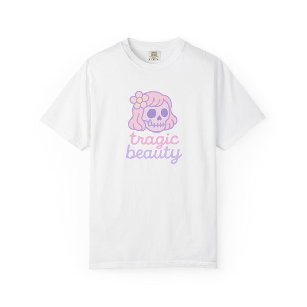 Tragic Beauty - Pastel Goth Skull T-Shirt