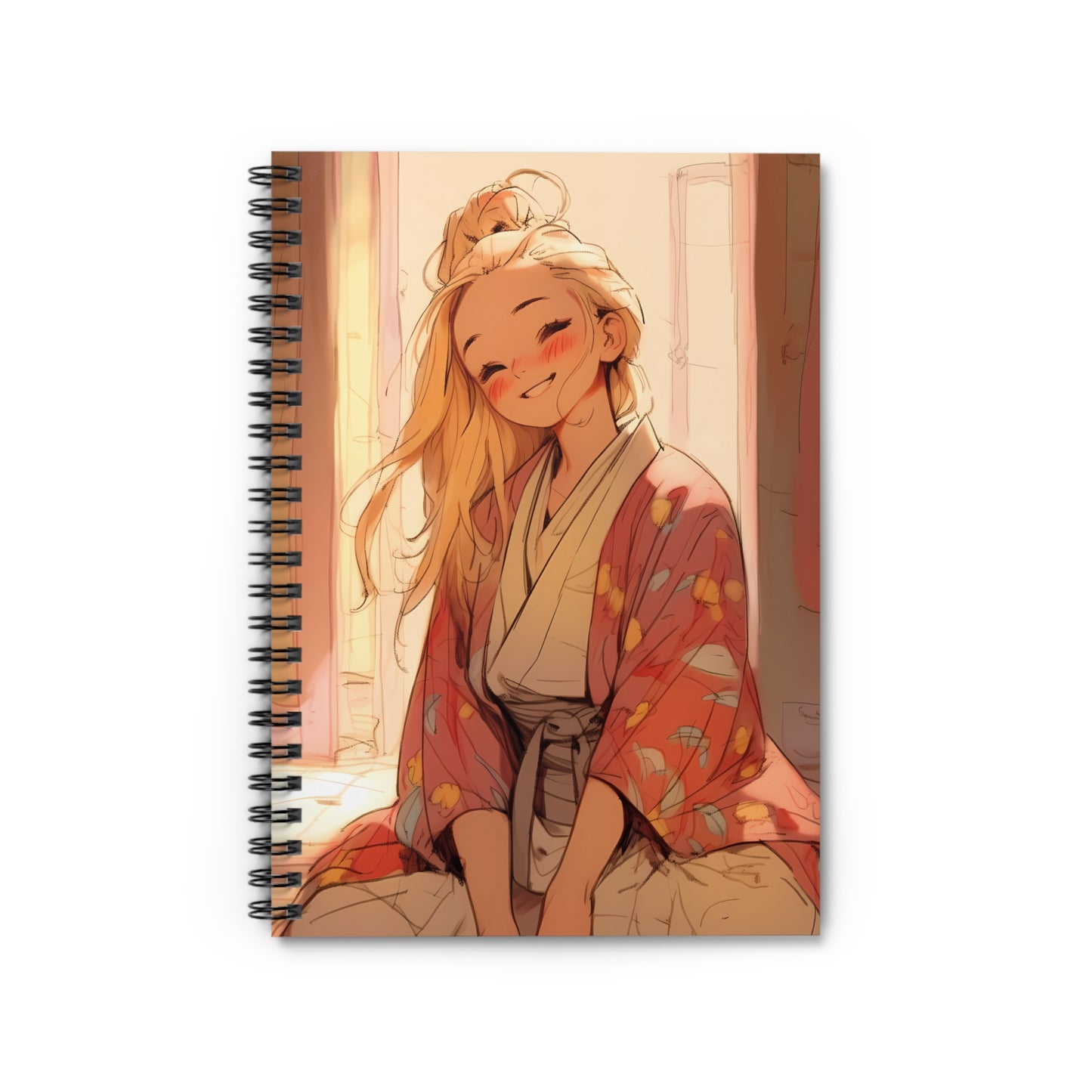 The Student - Cute Anime Girl Notebook