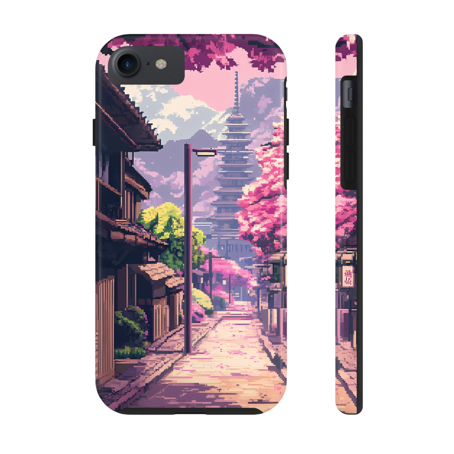 Temple Street - Anime Cherry Blossom Phone Case