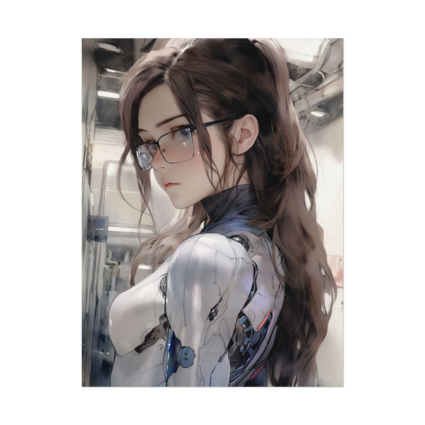 Goddess of Loche - Anime Watercolor Poster