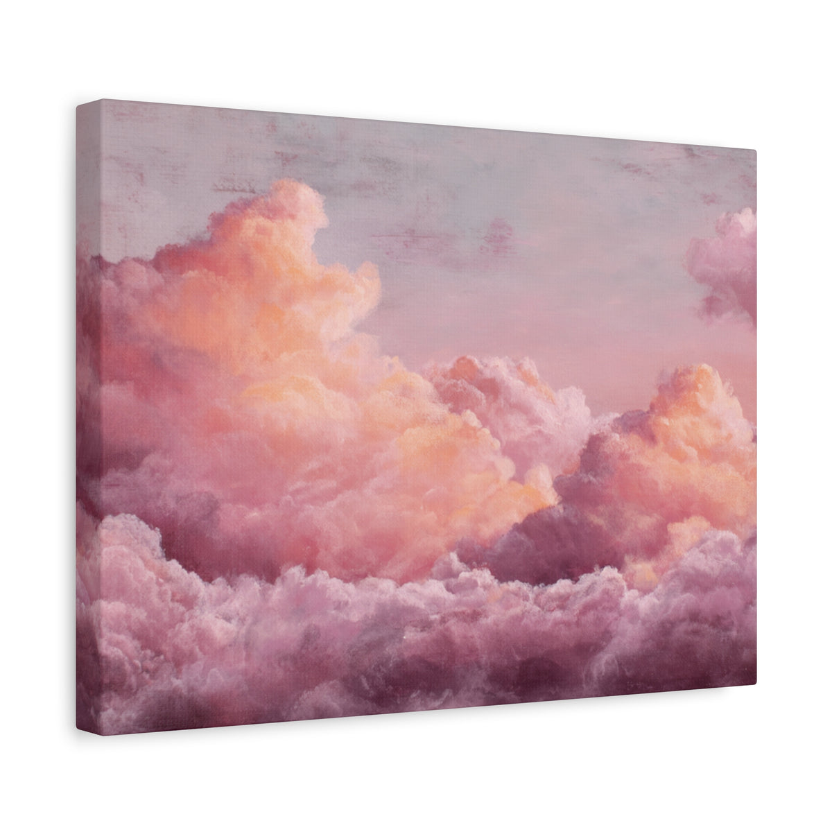 Rosy Skyscape - Pink Pastel Wall Art