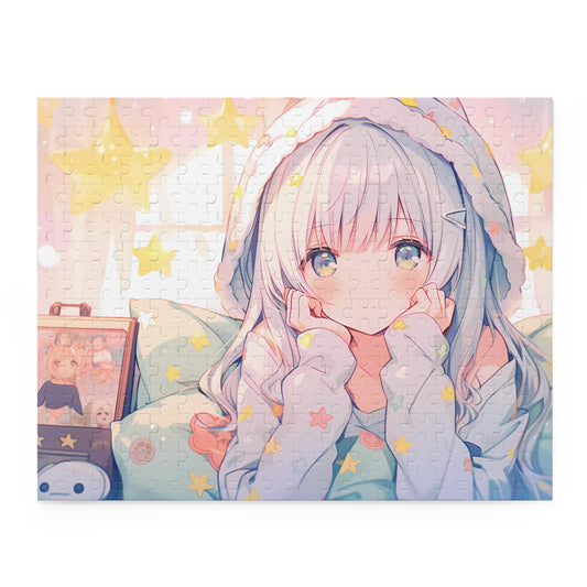 Bedtime Story - Cute Anime Puzzle