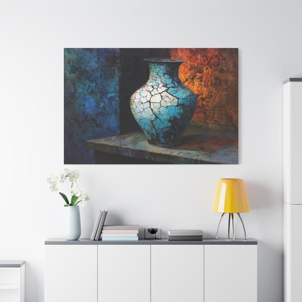 Lapis Relic - Textured Wall Art