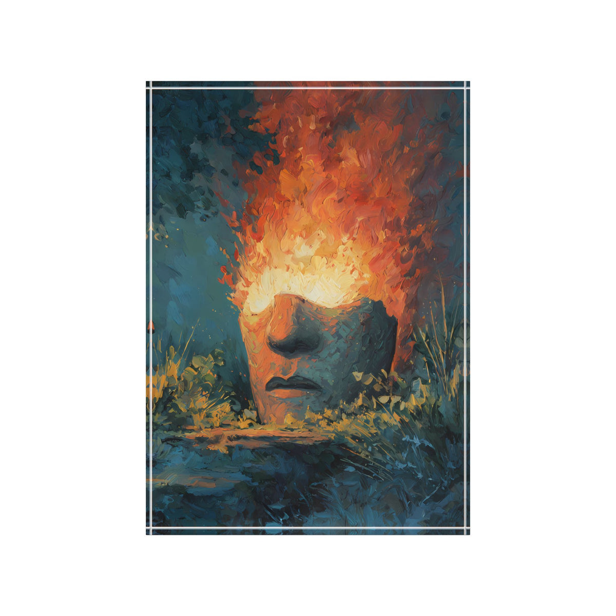 Ash Lantern - Dreamblock Acrylic Block Art